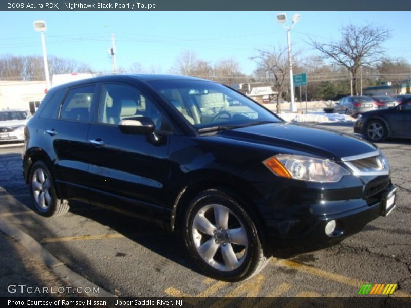 Nighthawk Black Pearl / Taupe 2008 Acura RDX