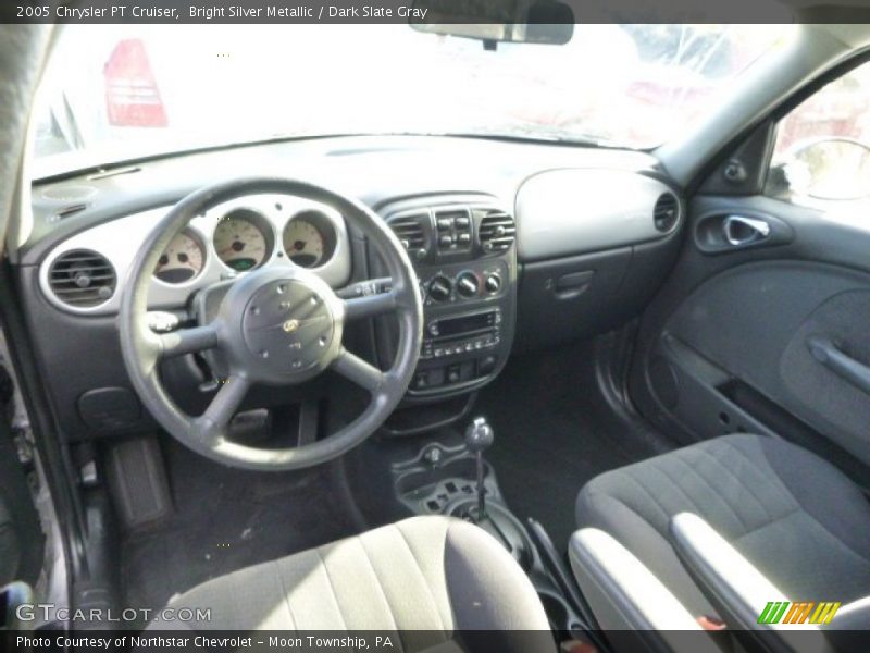 Bright Silver Metallic / Dark Slate Gray 2005 Chrysler PT Cruiser