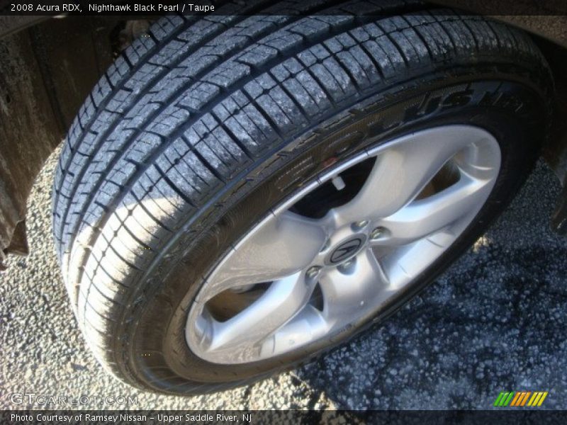 Nighthawk Black Pearl / Taupe 2008 Acura RDX