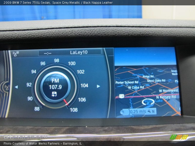 Navigation of 2009 7 Series 750Li Sedan