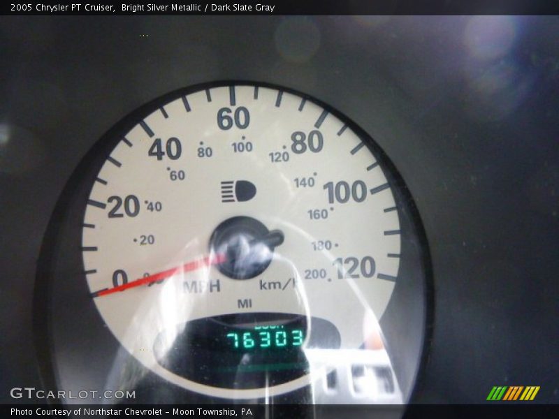 Bright Silver Metallic / Dark Slate Gray 2005 Chrysler PT Cruiser