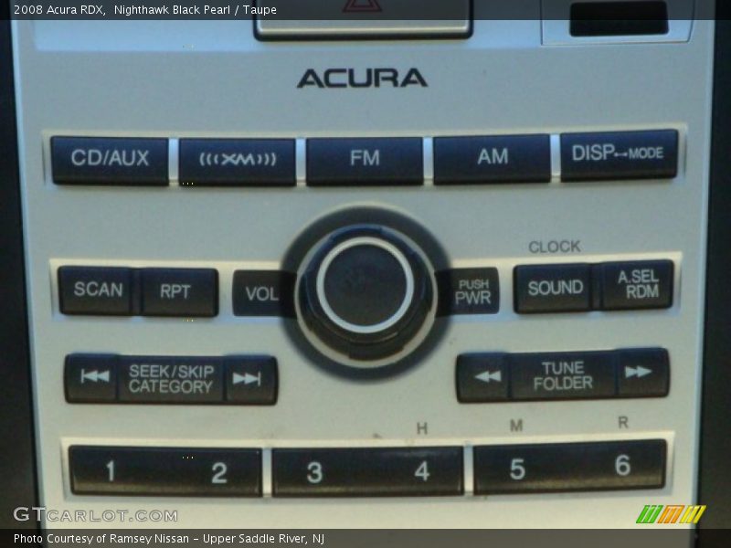 Nighthawk Black Pearl / Taupe 2008 Acura RDX