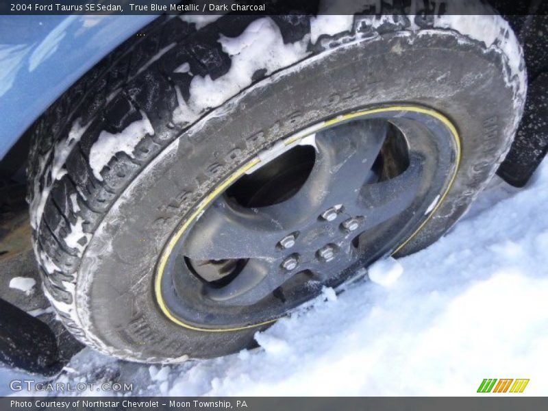 True Blue Metallic / Dark Charcoal 2004 Ford Taurus SE Sedan