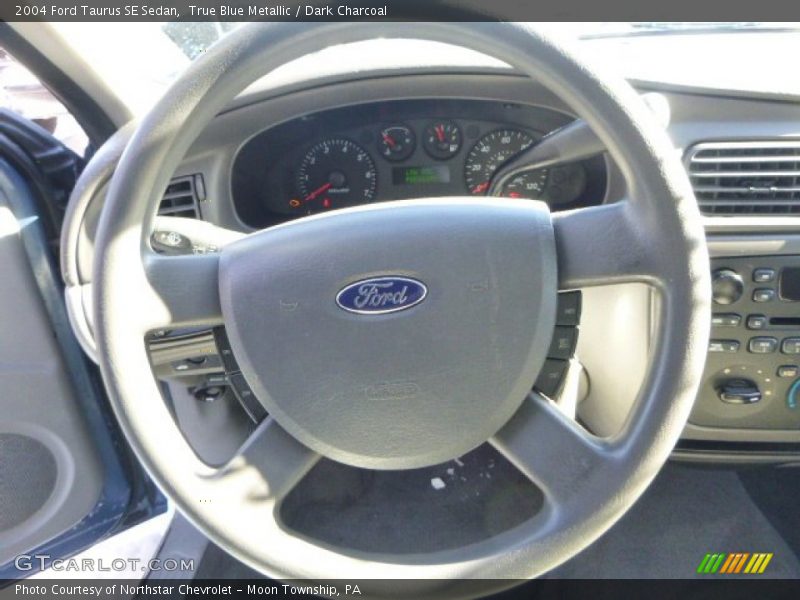 True Blue Metallic / Dark Charcoal 2004 Ford Taurus SE Sedan