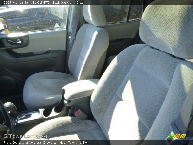 Black Obsidian / Gray 2005 Hyundai Santa Fe GLS 4WD