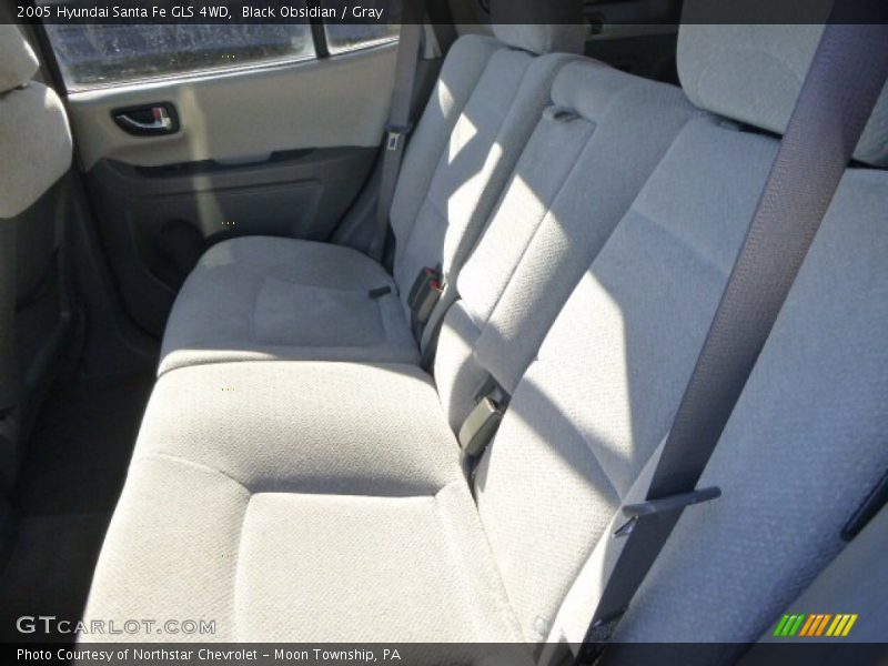 Black Obsidian / Gray 2005 Hyundai Santa Fe GLS 4WD