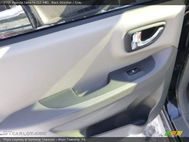 Black Obsidian / Gray 2005 Hyundai Santa Fe GLS 4WD