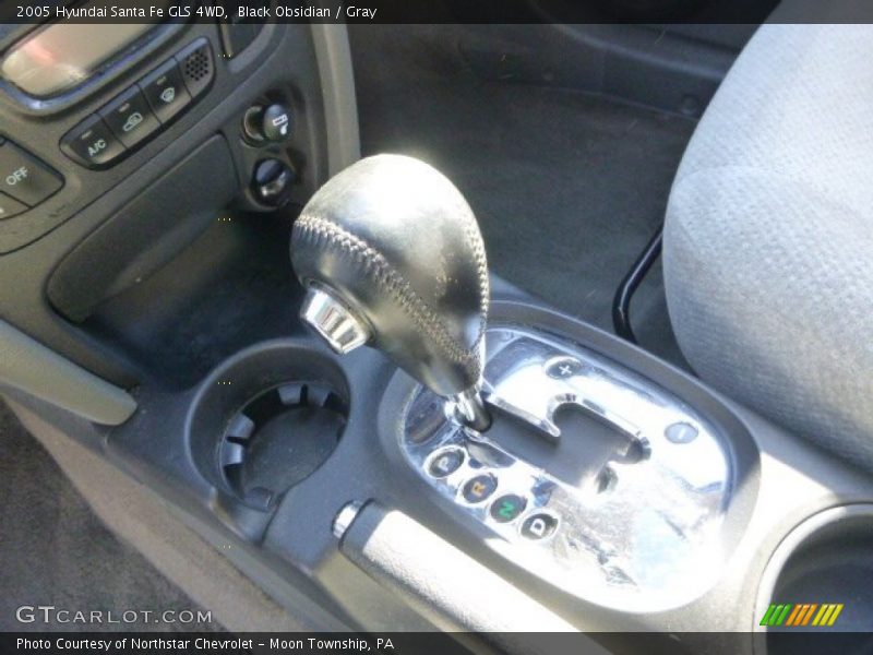 Black Obsidian / Gray 2005 Hyundai Santa Fe GLS 4WD