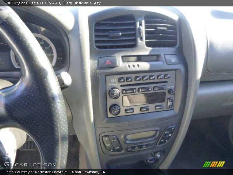 Black Obsidian / Gray 2005 Hyundai Santa Fe GLS 4WD