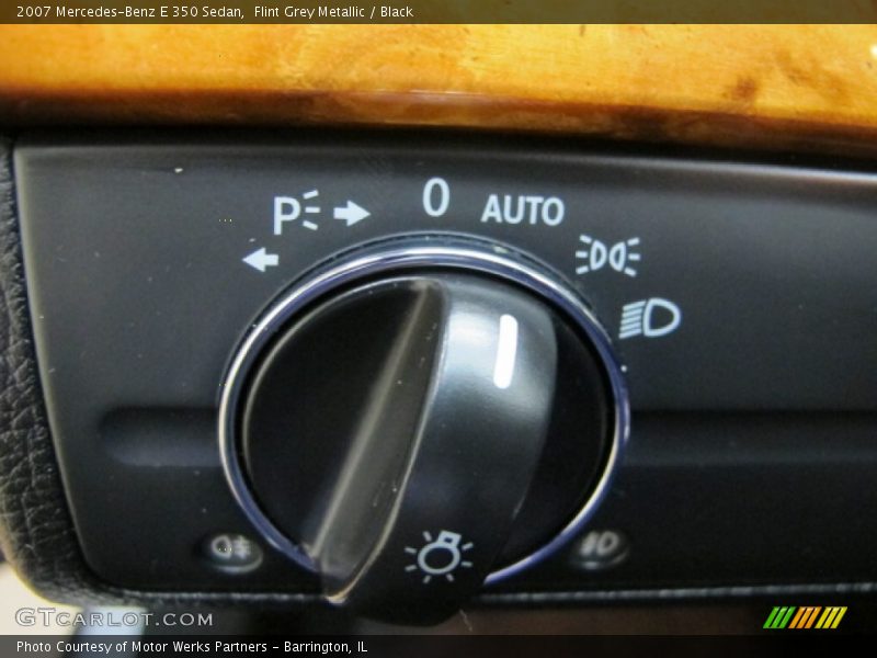 Flint Grey Metallic / Black 2007 Mercedes-Benz E 350 Sedan