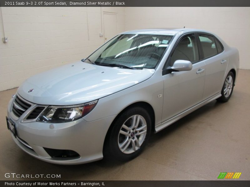 Front 3/4 View of 2011 9-3 2.0T Sport Sedan