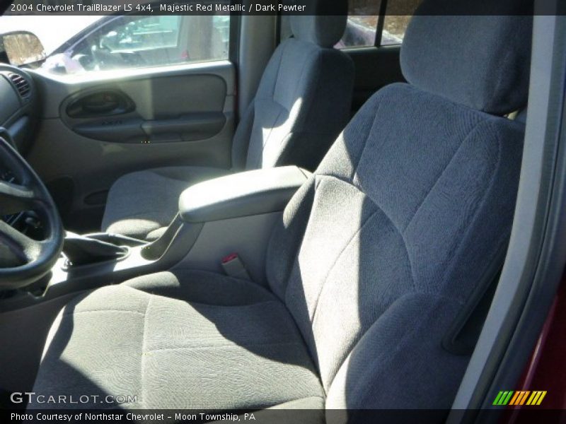 Majestic Red Metallic / Dark Pewter 2004 Chevrolet TrailBlazer LS 4x4