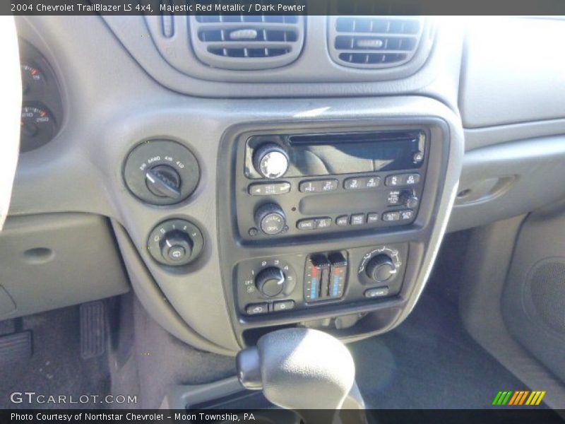 Majestic Red Metallic / Dark Pewter 2004 Chevrolet TrailBlazer LS 4x4
