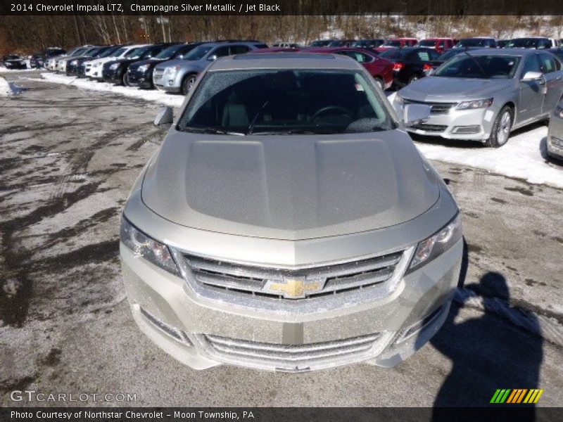Champagne Silver Metallic / Jet Black 2014 Chevrolet Impala LTZ
