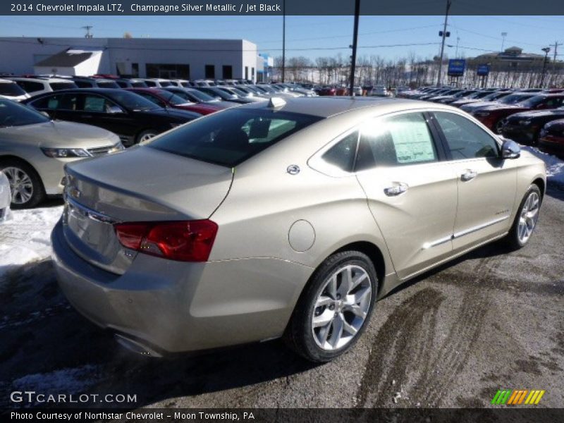Champagne Silver Metallic / Jet Black 2014 Chevrolet Impala LTZ