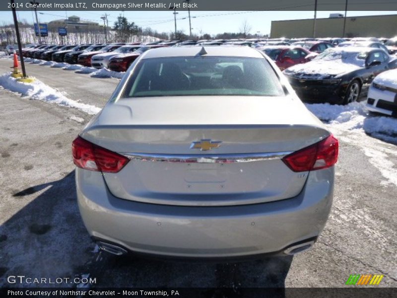 Champagne Silver Metallic / Jet Black 2014 Chevrolet Impala LTZ