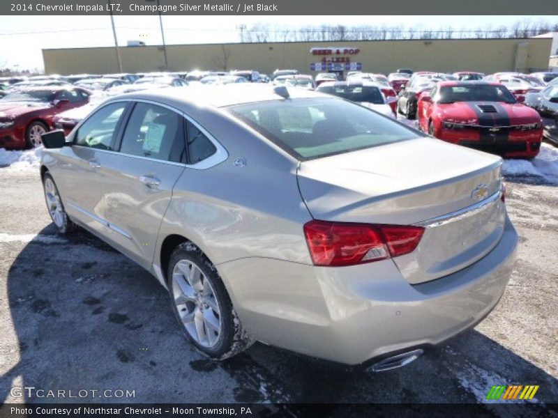 Champagne Silver Metallic / Jet Black 2014 Chevrolet Impala LTZ
