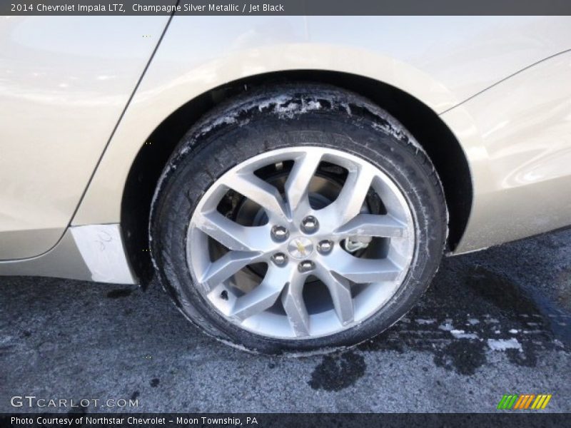 Champagne Silver Metallic / Jet Black 2014 Chevrolet Impala LTZ