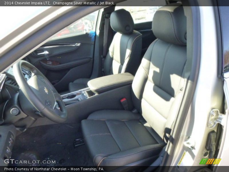 Champagne Silver Metallic / Jet Black 2014 Chevrolet Impala LTZ