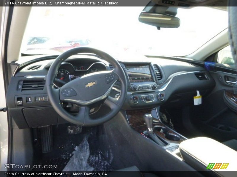 Champagne Silver Metallic / Jet Black 2014 Chevrolet Impala LTZ