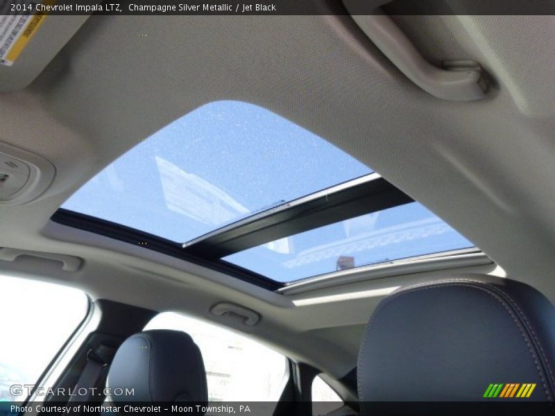 Champagne Silver Metallic / Jet Black 2014 Chevrolet Impala LTZ