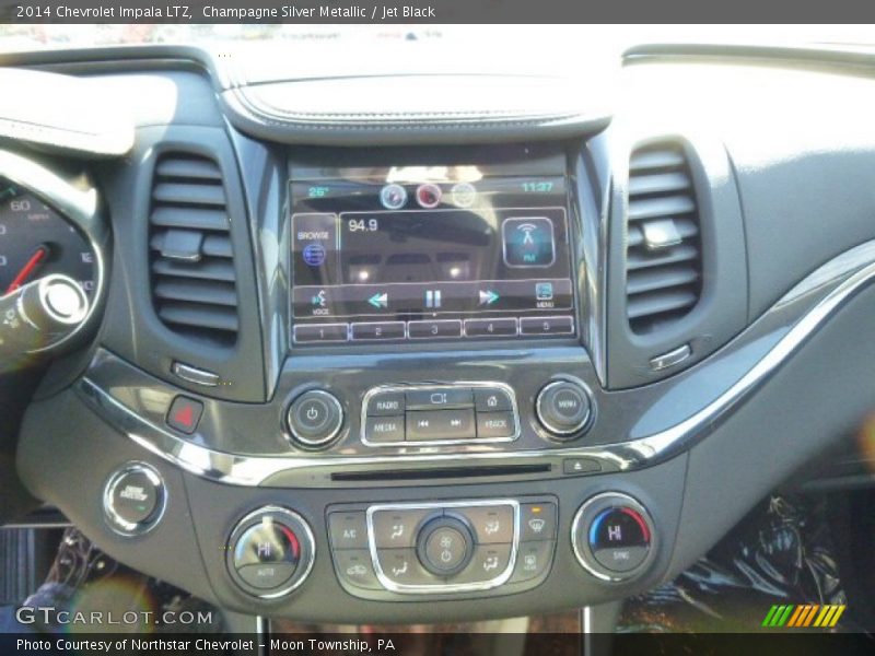 Champagne Silver Metallic / Jet Black 2014 Chevrolet Impala LTZ