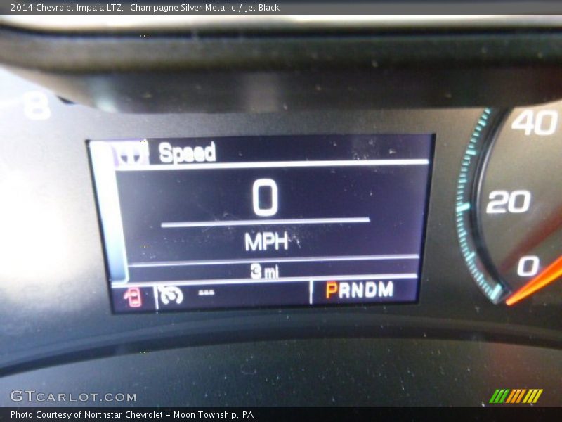 Champagne Silver Metallic / Jet Black 2014 Chevrolet Impala LTZ