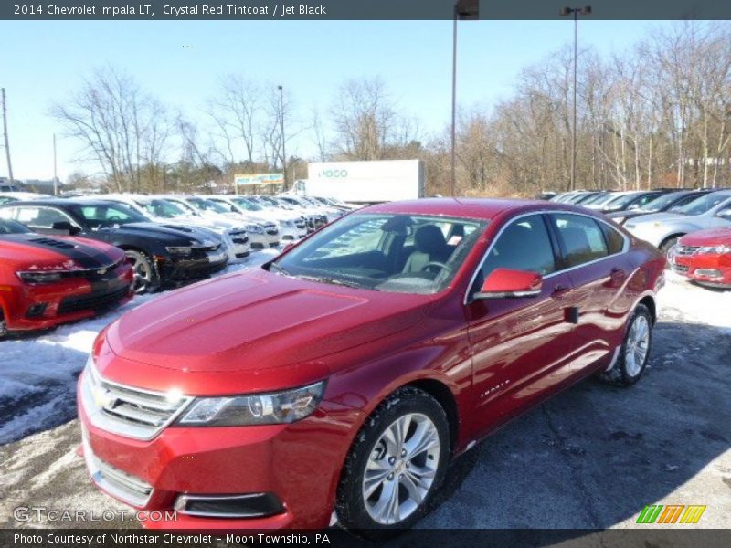 Crystal Red Tintcoat / Jet Black 2014 Chevrolet Impala LT