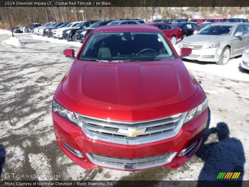 Crystal Red Tintcoat / Jet Black 2014 Chevrolet Impala LT