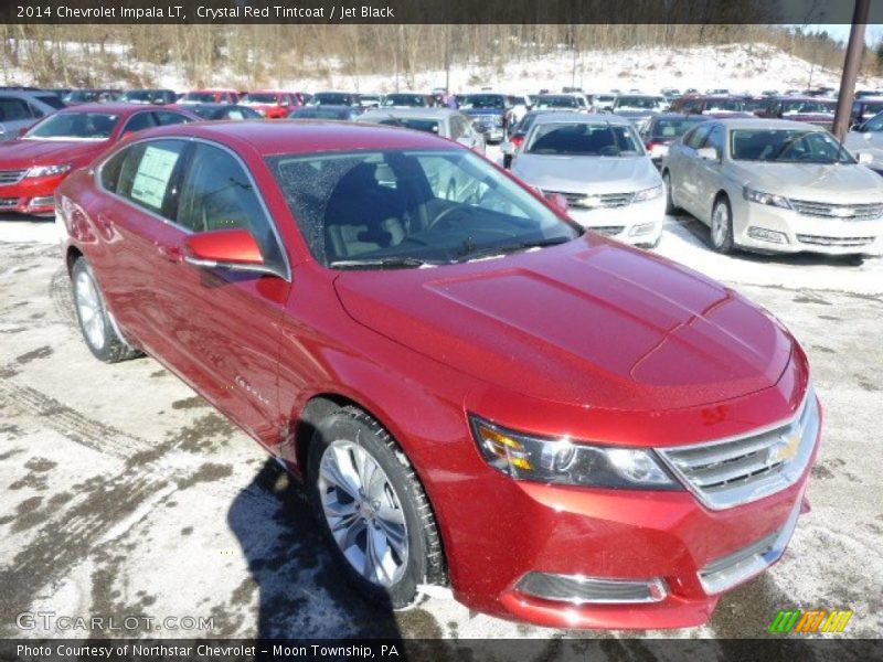 Crystal Red Tintcoat / Jet Black 2014 Chevrolet Impala LT