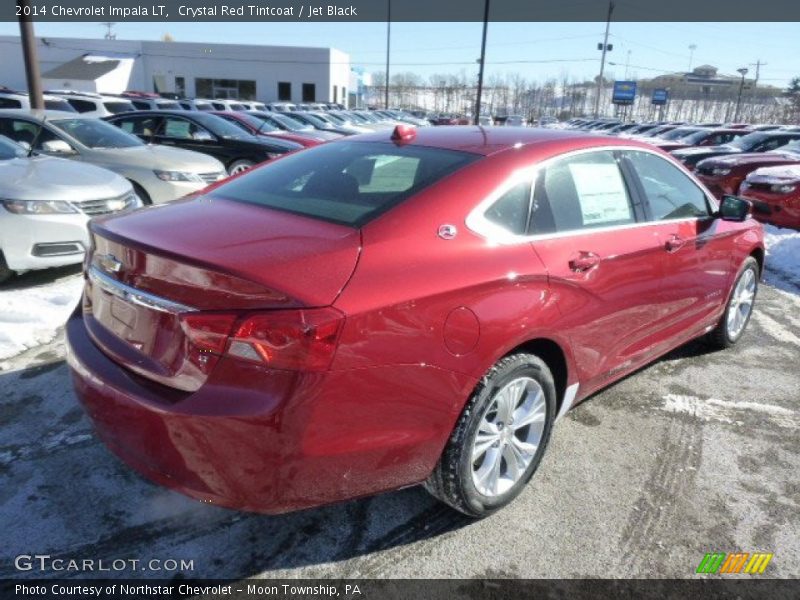 Crystal Red Tintcoat / Jet Black 2014 Chevrolet Impala LT