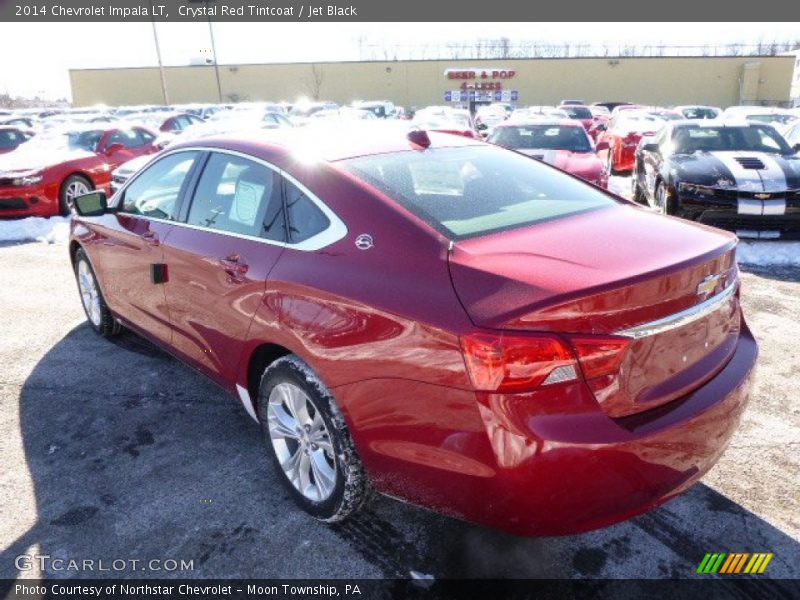 Crystal Red Tintcoat / Jet Black 2014 Chevrolet Impala LT