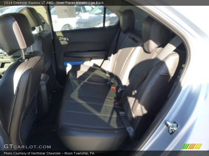Silver Topaz Metallic / Jet Black 2014 Chevrolet Equinox LT AWD