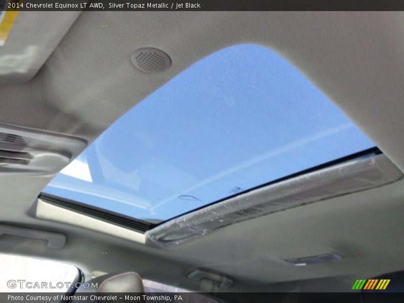 Silver Topaz Metallic / Jet Black 2014 Chevrolet Equinox LT AWD