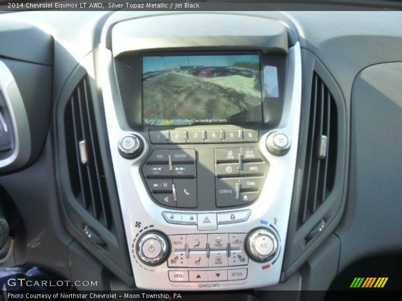 Silver Topaz Metallic / Jet Black 2014 Chevrolet Equinox LT AWD