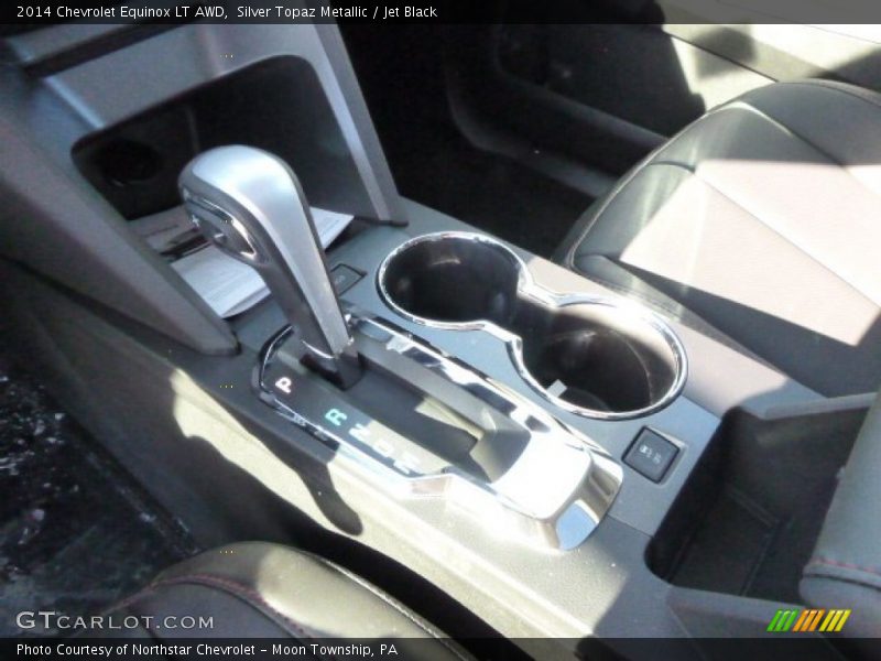 Silver Topaz Metallic / Jet Black 2014 Chevrolet Equinox LT AWD