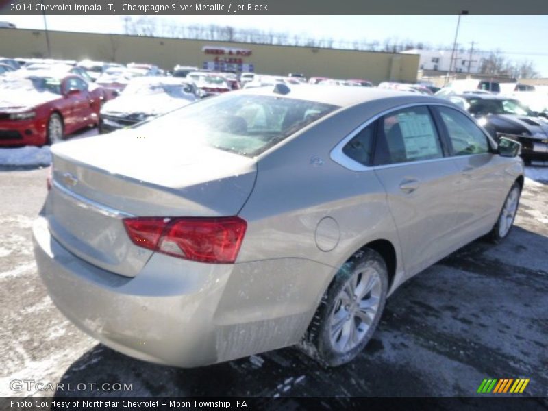 Champagne Silver Metallic / Jet Black 2014 Chevrolet Impala LT