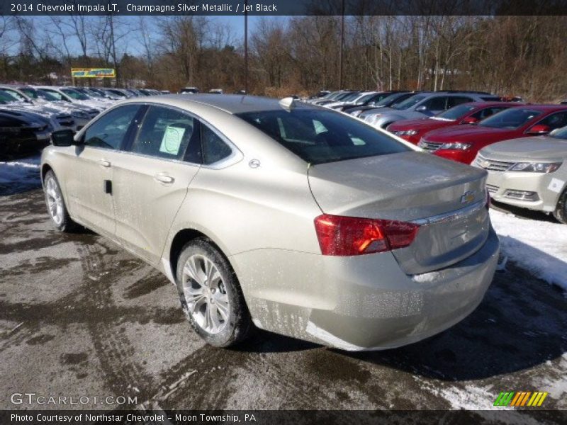 Champagne Silver Metallic / Jet Black 2014 Chevrolet Impala LT