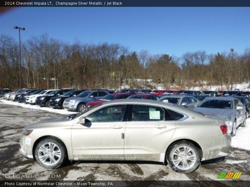 Champagne Silver Metallic / Jet Black 2014 Chevrolet Impala LT