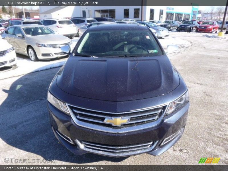 Blue Ray Metallic / Jet Black 2014 Chevrolet Impala LTZ