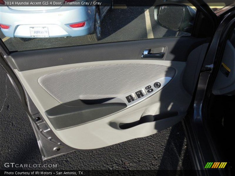 Triathlon Gray / Gray 2014 Hyundai Accent GLS 4 Door