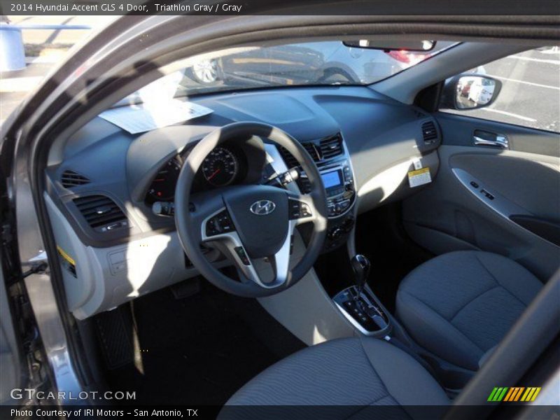 Triathlon Gray / Gray 2014 Hyundai Accent GLS 4 Door