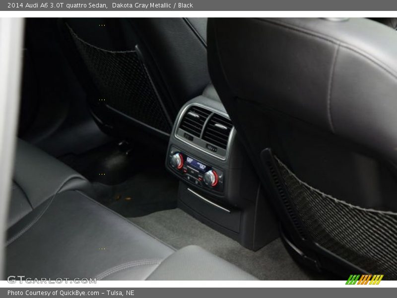 Dakota Gray Metallic / Black 2014 Audi A6 3.0T quattro Sedan