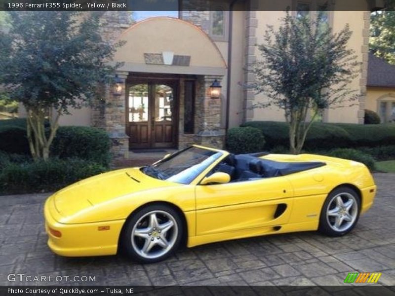  1996 F355 Spider Yellow