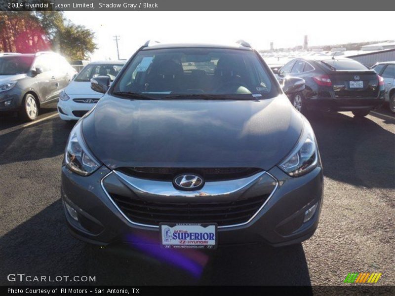 Shadow Gray / Black 2014 Hyundai Tucson Limited