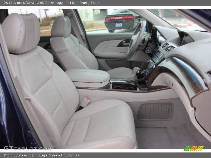 Bali Blue Pearl / Taupe 2012 Acura MDX SH-AWD Technology