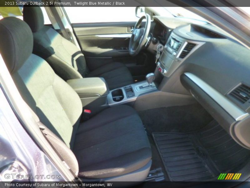 Twilight Blue Metallic / Black 2013 Subaru Outback 2.5i Premium