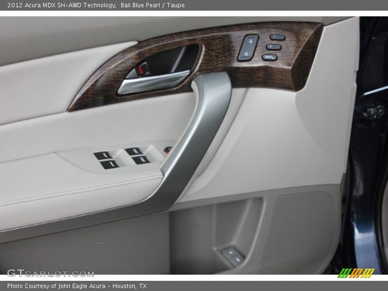Bali Blue Pearl / Taupe 2012 Acura MDX SH-AWD Technology