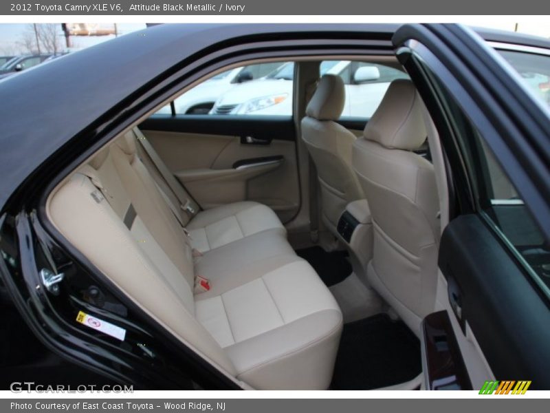 Attitude Black Metallic / Ivory 2012 Toyota Camry XLE V6