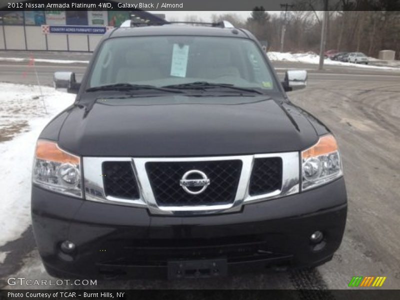 Galaxy Black / Almond 2012 Nissan Armada Platinum 4WD